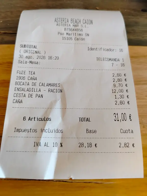 Ticket Asteria