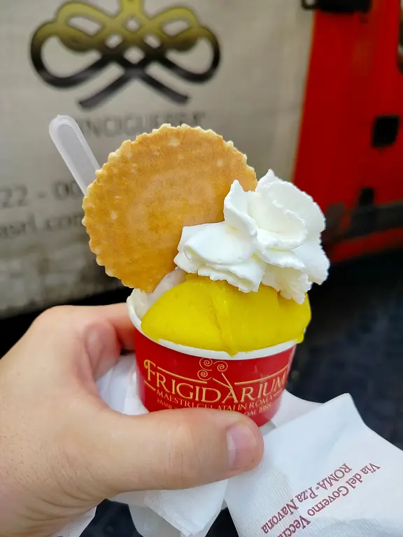 Helado En Frigidarium Roma